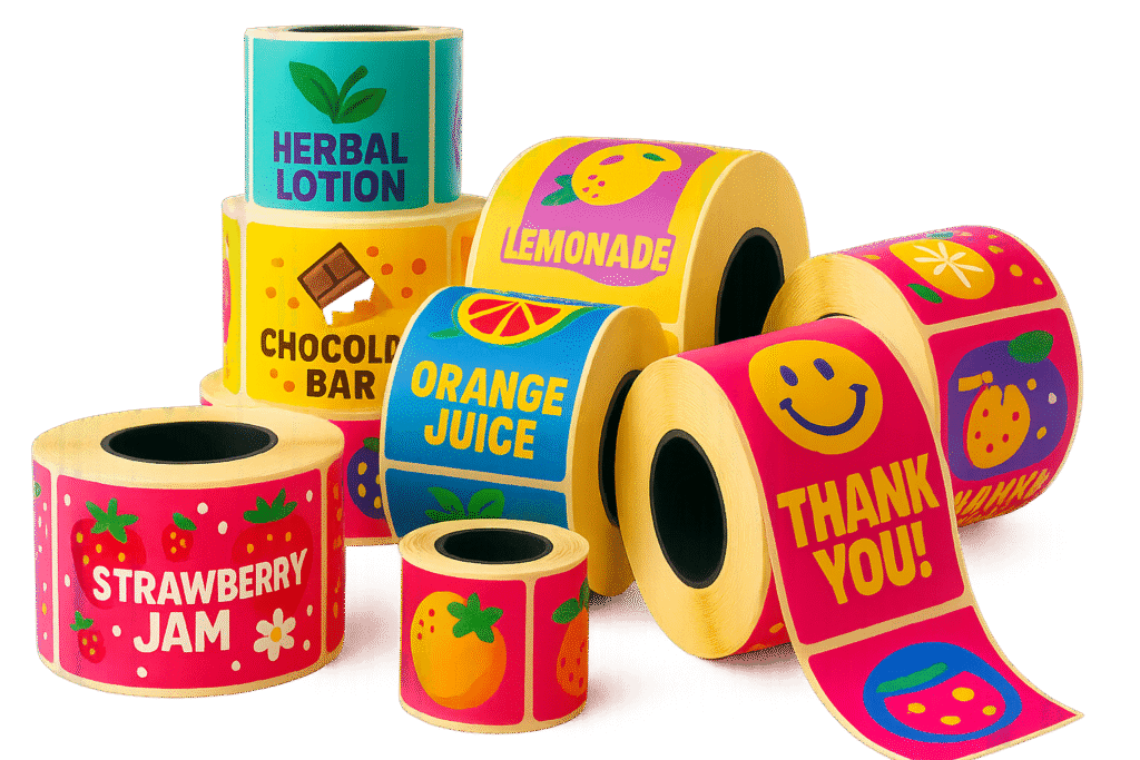 Custom Label Printing | Colorful Labels | Light Printing House